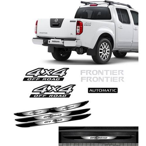 Kit Frontier 4x4 Off Road Automatic 09/ + Soleira Black Over