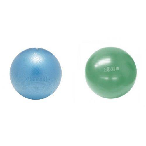 Kit Funcional Bola Overball Azul Gymnic e Bola Gymnic Plus 55 Cm