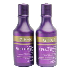 Kit G.Hair Perfect Blond Home Care (Shampoo e Condicionador) Conjunto