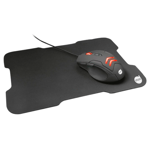 Kit Gamer Dazz Striker Mouse+Mousepad Speed Médio - 624996
