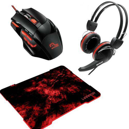 Kit Gamer One - Mouse, Mouse Pad, Fone PH042