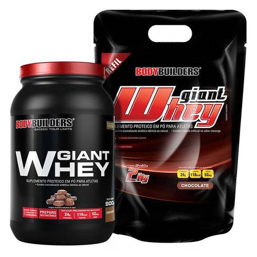 Kit Giant Whey Protein 2kg + Giant Whey Protein 900g – Bb