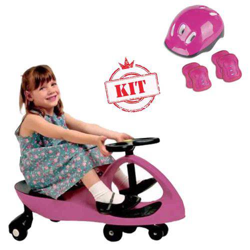Kit Gira Gira Car Rosa Kit Proteção Pink Kcp-02 - Fênix