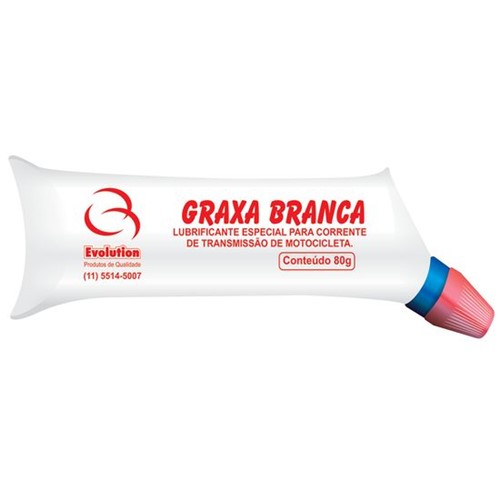 Kit Graxa Branca Especial para Corrente 80G 100 Saches