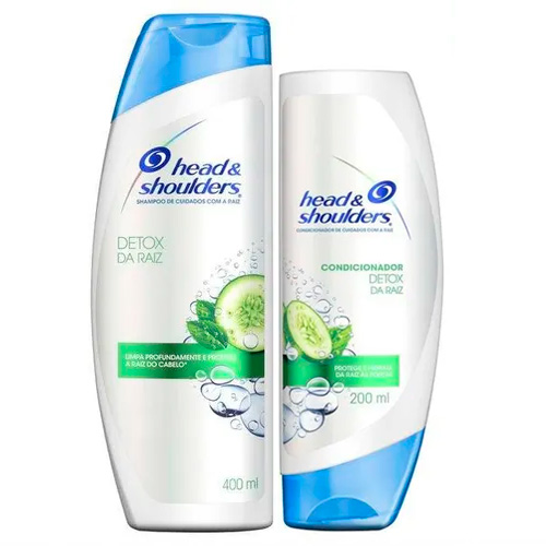 Kit Head & Shoulders Detox Shampoo 400ml + Condicionador 200ml