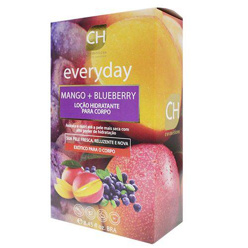 Kit Hidratante Ch Cosméticos Everyday Mango e Blueberry