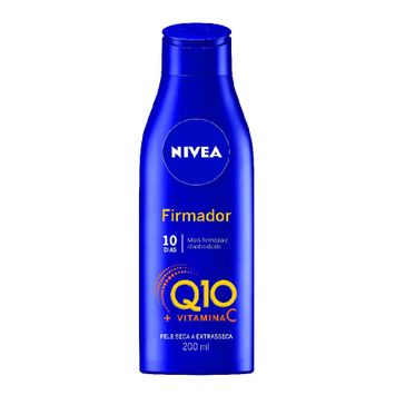 Kit Hidratante Nivea Firmador Vitamina C Q10+ Vit C Pele Seca 200ml