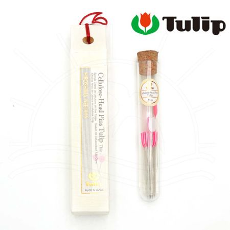 Kit Hiroshima de Alfinetes Extra Finos Cabeça Tulipa - 15 Unidades