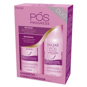 Kit Inoar Pós Progress (Shampoo e Condicionador) Conjunto