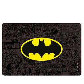 Kit Jogo Americano e Porta Copos Batman Quadrinhos HQ DC Comics - 8 Peças