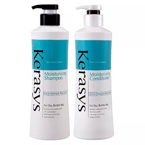 Kit Kerasys Moisturizing Grande (Shampoo e Condicionador) Conjunto