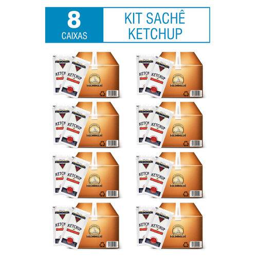 Kit Ketchup Sachê 7g C/8 Caixas - Hemmer Alimentos