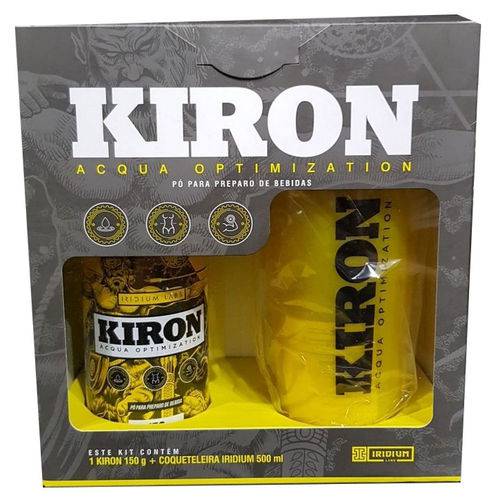 Kit Kiron Acqua Optimization 150g +coqueteleira Iridium 500ml