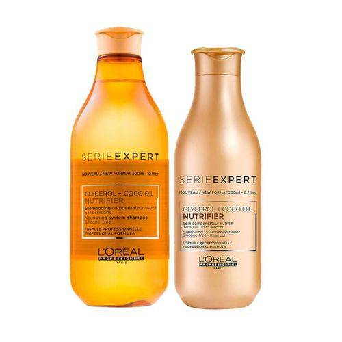 Kit L’oréal Professionnel Série Expert Nutrifier Shampoo 300ml + Condicionador 200m