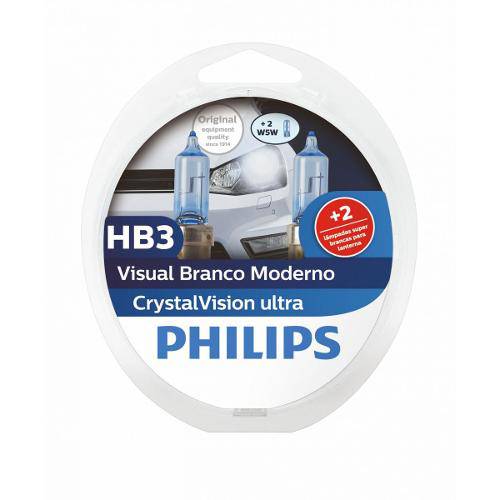 Kit Lampada HB3/9005 Crystal Vision Ultra Philips 12V 4300K