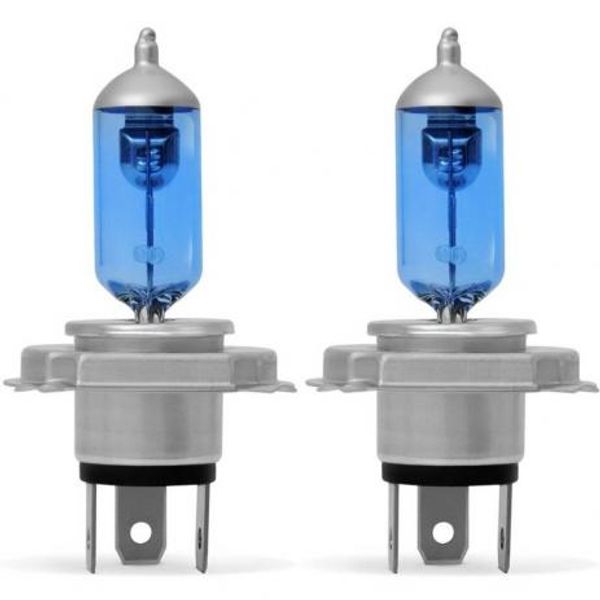 Kit Lampada Super Branca Multilaser H4