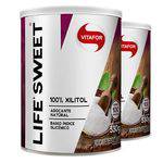 Kit 2 - Life Sweet - Xilitol Adoçante Natural 330g da Vitafor