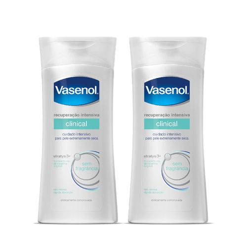 Kit Loção Desodorante Vasenol Clinical 200ml 2 Unidades