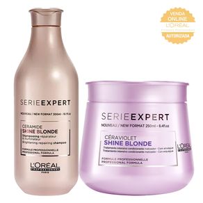 Kit L'Oréal Professionnel Expert Shine Blonde (Shampoo e Máscara) Conjunto