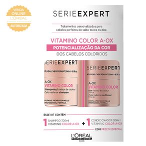 Kit L'Oréal Professionnel Expert Vitamino Color A.OX (Shampoo e Condicionador) Conjunto