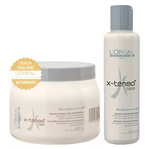 Kit L'Oréal Professionnel X-Tenso Care (Shampoo e Máscara) Conjunto