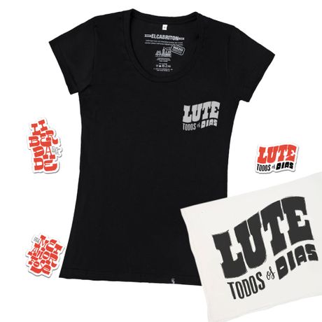 Kit - Lute Todos os Dias - Camiseta Clássica Feminina