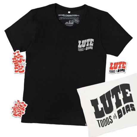 Kit - Lute Todos os Dias - Camiseta Clássica Masculina