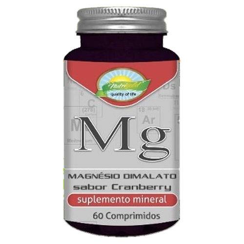 Magnésio Dimalato Cranberry 60 Comprimidos