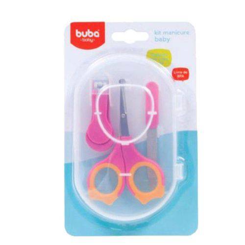 Kit Manicure Baby Rosa 6140 - Buba