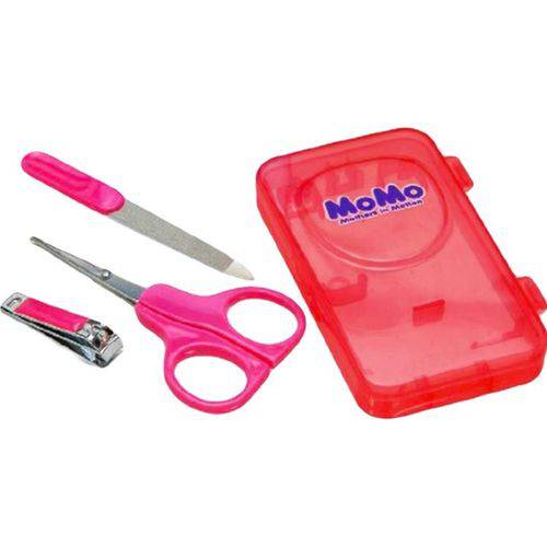 Kit Manicure Caixa Organizadora Rosa - Momo