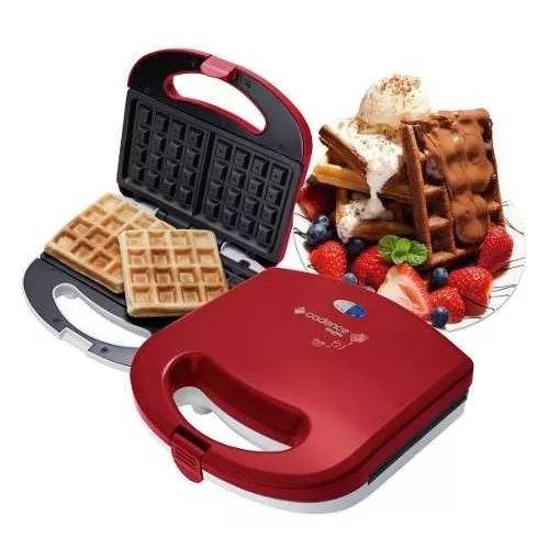 Kit Máquina Waffle + Máquina Cupcake Cadence Vermelho 127 V