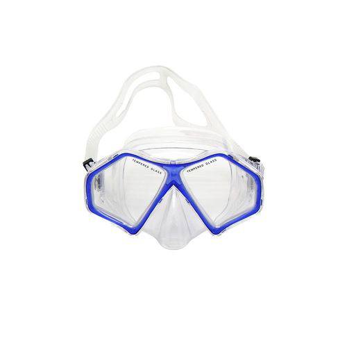Kit Máscara + Respirador NTK Spider Azul