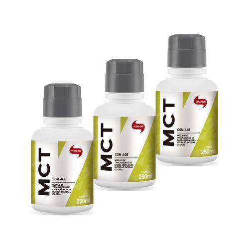Kit 3 MCT Age - Vitafor - 250ml Cada