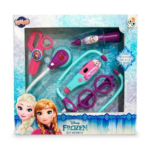 Kit Médico com Luz e Som - Disney Frozen - Toyng