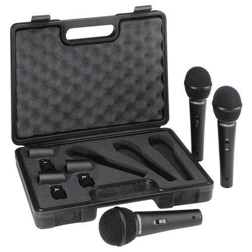 Kit 3 Microfones XM1800S - Behringer