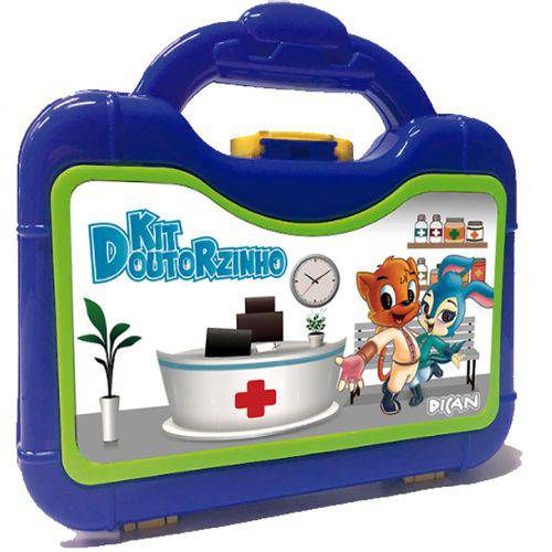 Kit Mini Doutor Dican Infantil Azul 3+ - 1590