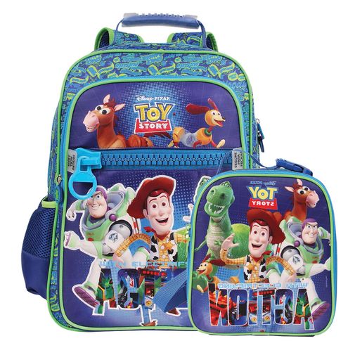 Kit Mochila de Costas + Lancheira + Toy Story With Electrifying Action - Dermiwil G