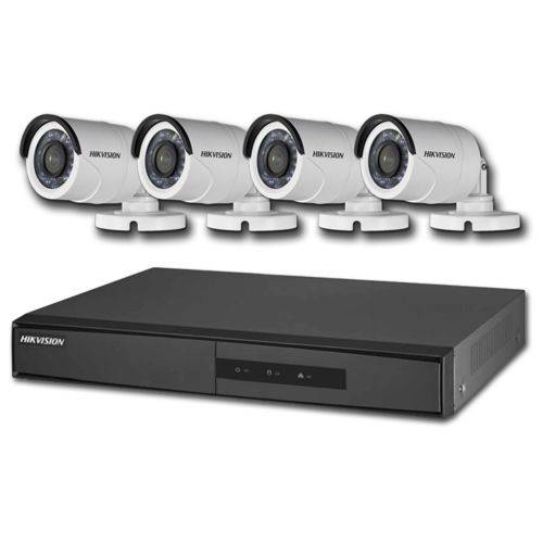 Kit Monitoramento DVR 4 Canais + Câmeras e Acessórios