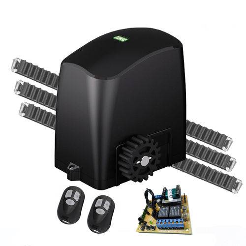 Kit Motor para Portão Eletrônico Deslizante Rcg Slider PL Slim 1/5hp