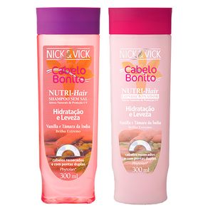 Kit Nick & Vick NUTRI-Hair Hidratação e Leveza (Shampoo e Condicionador) Conjunto