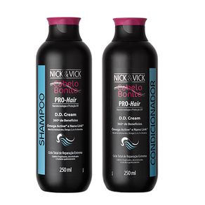Kit Nick & Vick PRO-Hair D.D. Cream 360º (Shampoo e Condicionador) Conjunto