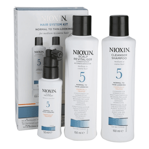 Kit Nioxin System 5 Trial (3 Produtos)