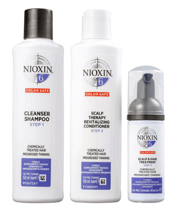 Kit Nioxin System 6 Shampoo 150ml + Condicionador 150ml + Leave-in 40ml