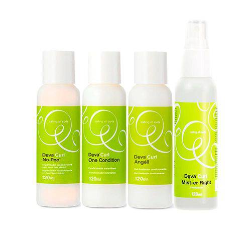 Kit no Poo, One Condition, Angéll + Mist Er Right 120ml - Devacurl