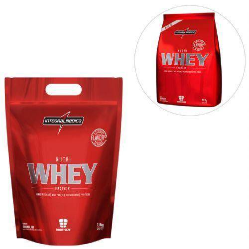 Kit Nutri Whey Protein - Baunilha 1800g Refil + Nutri Whey 907g Refil - Integralmédica