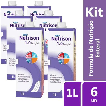 Kit Nutrison 1.0 1L 6 Unidades