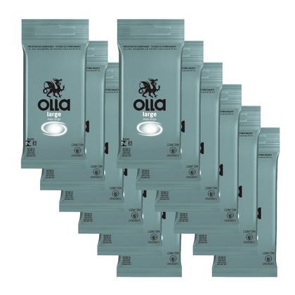 Kit Olla Preservativo Lubrificado Large 6 Uni. com 12 Packs