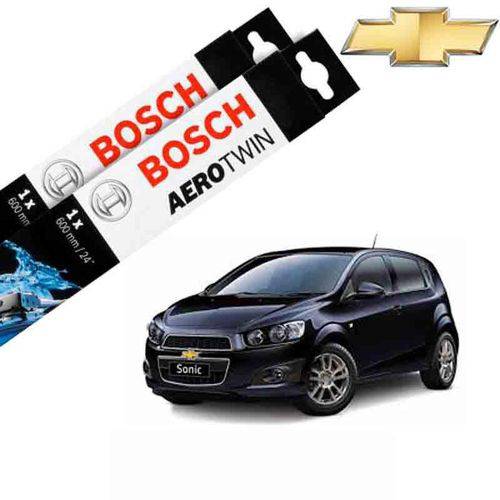 Kit Palheta Limpador Sonic Hatch 2012-2016 - Bosch