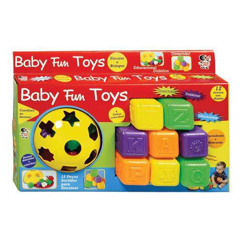 Kit para Bebê Educativo Baby Fun Toys Pica-Pau