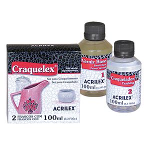 Kit para Craquelado Craquelex 100 Ml Acrilex